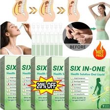 6-in-1 Health Solution Oral Liquid for Weight Loss & Blood Sugar Support