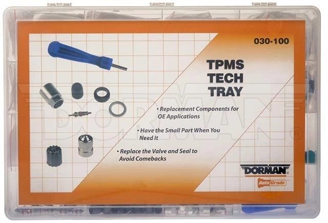 Dorman 030-100 Tire Pressure Monitoring System (TPMS) Valve Kit - Image 2 of 4
