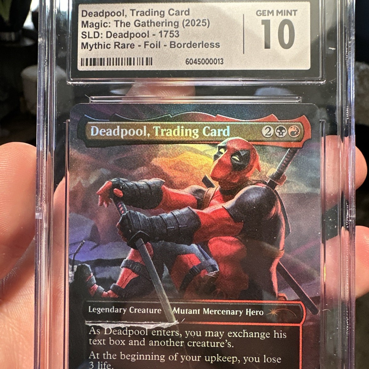 4枚セット Foil Deadpool, Trading Card 英語版 De 4枚セット Foil 無害な申し出 英語版 Deadpool Foil Edit - メルカリ