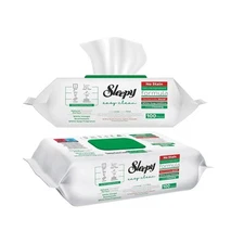 Sleepy Pack of 2, 3 and 6, Easy Clean All Purpose Cleaning Wipes, White Vinegar