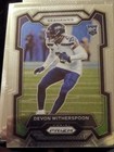 Photo of 2023 Panini Prizm #389 Devon Witherspoon RC Seattle Seahawks Football Card