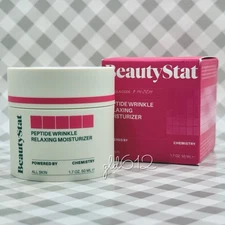BeautyStat Peptide Wrinkle Relaxing Moisturizer 1.7oz 50mL $68 ••NEW IN BOX••🎁