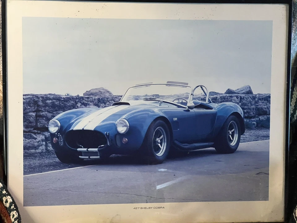 427 Cobra - Power Graphics 1984 Framed 16x20 Poster - Image 3 of 4