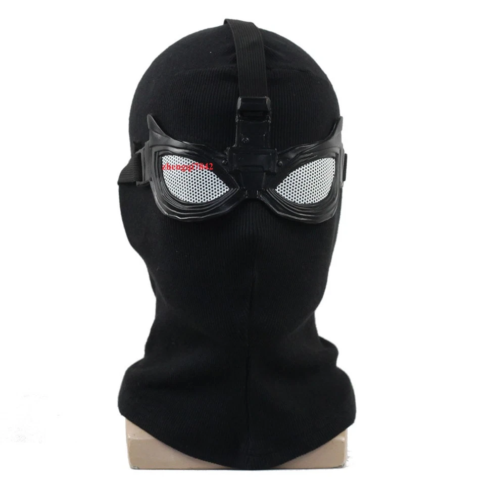 New Noir‎ Spider-Man Cosplay Mask Helmet Superhero Headgear Halloween Prop Gift - Image 4 of 4