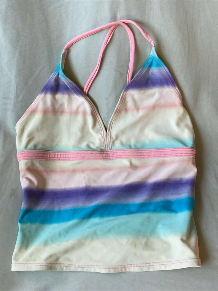 xhilaration 女孩青少年 XL 14/16 上底短裤泳装遮盖游泳套装 — 第 2/4 张图片