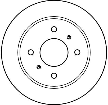 Fin des vibrations arrière avec le disque de frein TRW DF2592 plein noir