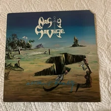 NASTY SAVAGE - Abstract Reality - Vinyl -1988 Metal Blade Records - RARE