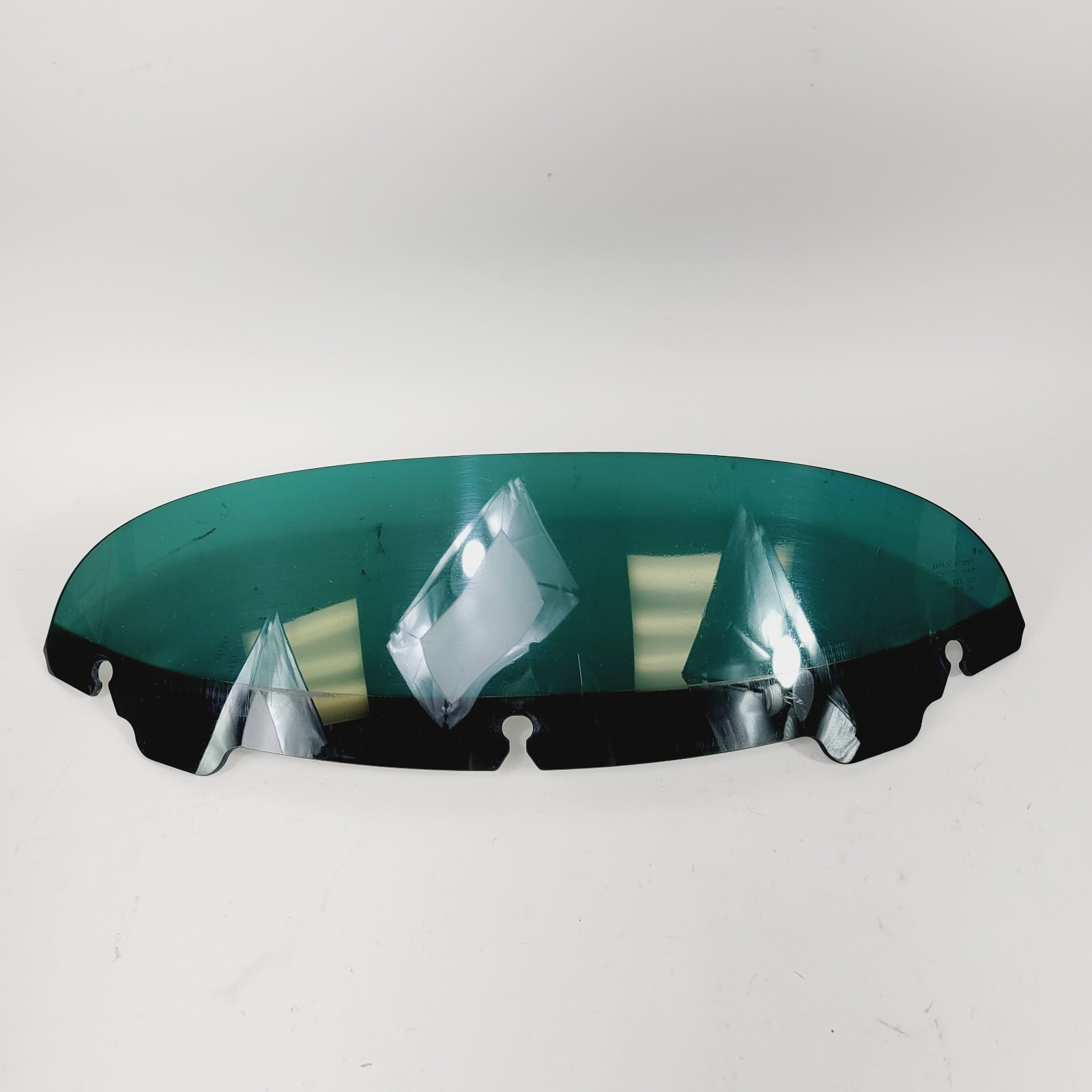 Memphis Shades 5" Green Teal Windshield Harley FLHT FLHX 14-23 Batwing Style
