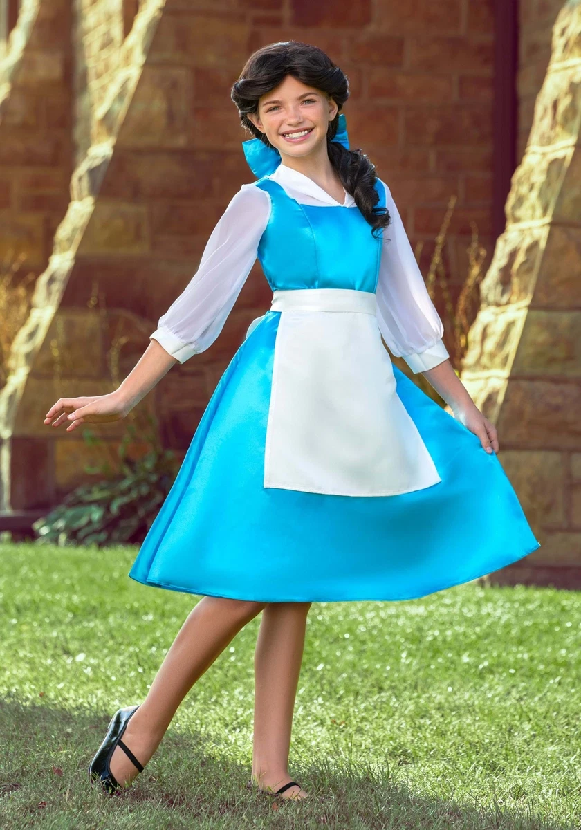 belle blue dress adult Belle blue dress cartoon costume for adults plus size – Cosplayrr main image 0