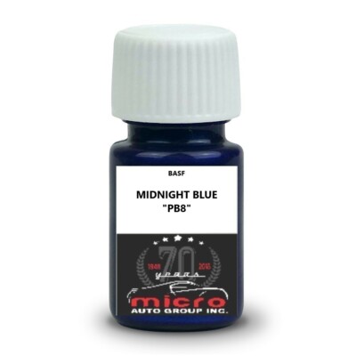 Chrysler Dodge Midnight Blue PB8 Touch up Paint With Brush 2 Oz SHIPS TODAY