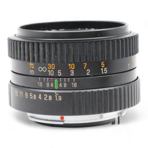 Lens Agfa Color Coated 50mm 1.9 1:1.9 - Pentax PK