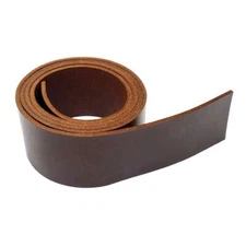 Buffalo Belt Strip 8/10oz Antique Mahogany 48–55" | Springfield Leather