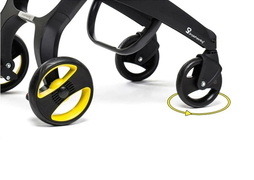 Passeggino 3 In 1 Con Seggiolino Auto - Reversibile E Regolabile | Per Bambini 0-4 Anni Verde - Foto 9