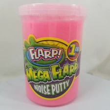 Flarp! Mega Flarp 1 LB Tub Noise Putty Ja-Ru Inc. PINK Fart Noise Making Putty