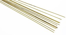 10x Bâtons en Laiton Doré 1.6x250mm pour Soudure Réparation Brasage