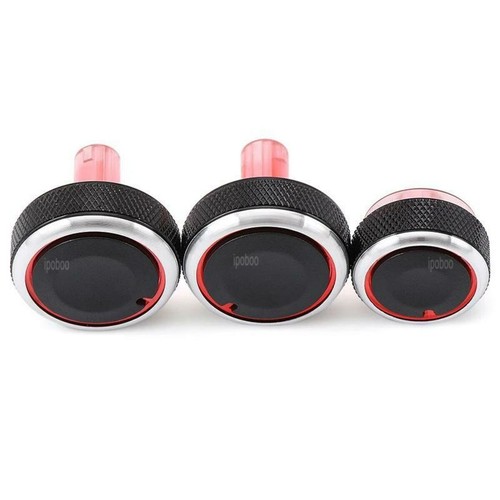 Panel Turning Switch Knob Buttons For Nissan Versa 3Pcs Heater A/C Control Knob - Picture 2 of 12