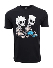 THE SIMPSONS SKULLY  T SHIRT OFFICIAL ITEM
