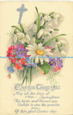 R564052 Ostergrüße Blumen 1935