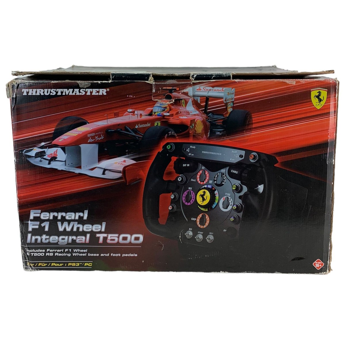 Thrustmaster Ferrari F1 Wheel Integral T500 Wheel & Racing