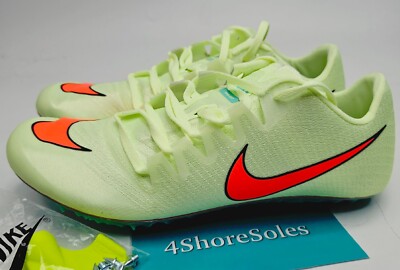 NEW Nike Men's SIZE 9 Zoom Ja Fly 3 Volt Orange Track Cleats Spikes 865633-700