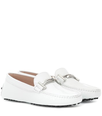 TOD'S gommini mocassini doppia T DONNA €410 scarpe damenshuhe chaussures  femmes | eBay