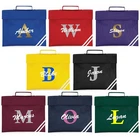 Personalised Book Bag Colour Initial Classic Back to School Boys Girls Childrens