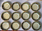 36 pc Royal Adams Ivory Titian Ware Della Robia hand painted cups saucers plates — photo 10