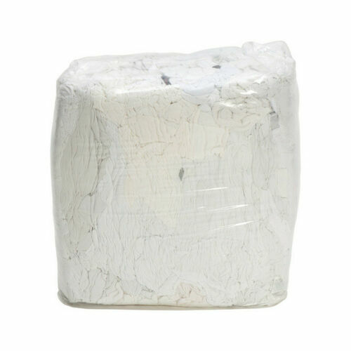 Balletta Stracci Bianchi In Cotone Pezzame Per Officina E Uso Domestico 10 KG - Gevenit Online - 3