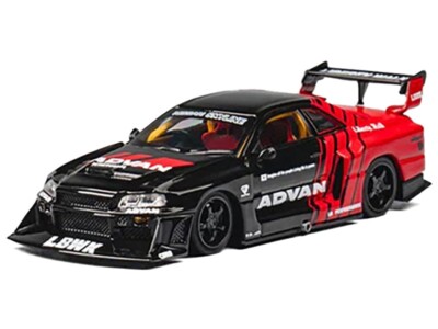 NISSAN SKYLINE LB-ER34 SUPER SILHOUETTE RHD ADVAN 1/64 CM MODEL
