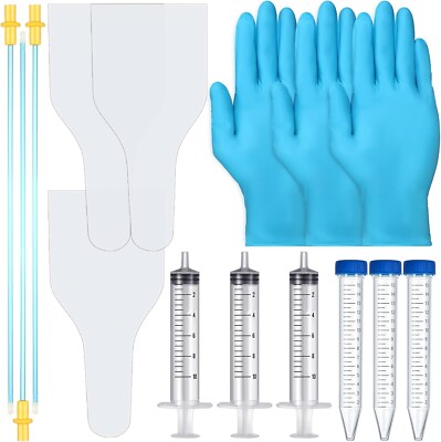 3 Set AI Artificial Insemination Dog Breeding Kit, Canine Tube Semen Collection