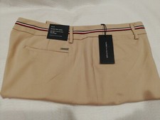 TOMMY HILFIGER BRISTOL SLIM ANKLE SLIM LEG PANTS SIZE 18 BEIGE MSRP 69.50
