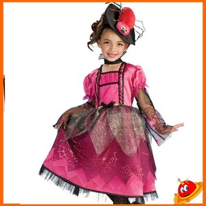 Costume Carnevale Halloween Ragazza Bambina Vestito Strega Viola Faschion  Tg 3-6 | eBay