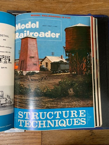 Model Railroader Magazine 1967 Complete Full Year 12 Issues January - December - Picture 9 of 13