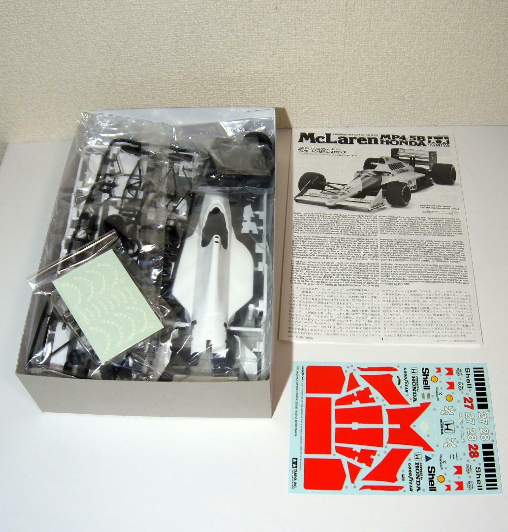 ミニカー Tamiya McLaren MP4/4 Tamiya 1/20 Tamiya 1/20 McLaren MP4/4, previewed by Scott Van Aken