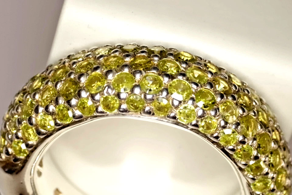 Thomas Sabo Vintage Ring Bandring silber Pavé hellgrün TR1462, Gr. 56 - Bild 3 von 4