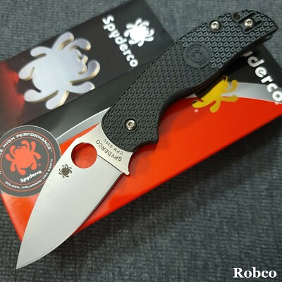 Spyderco Sage 5 Lightweight CPM-S30V Compression Lock Black FRN C123PBK