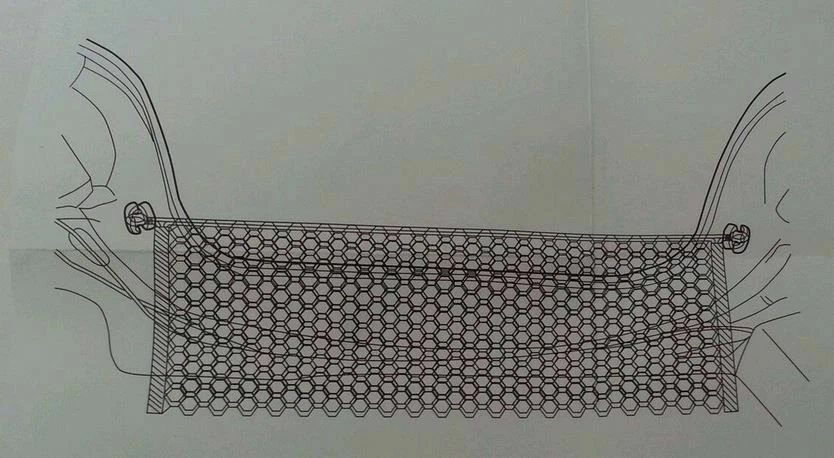 Red de carga organizadora de malla estilo sobre maletero para Chevrolet Spark 2011-2022 nueva Foto 2 de 4