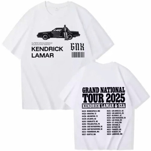 T-shirt Lady Gaga 2025 Mayhem Tour - Noir Coton - Taille S à 5XL - Neuf étiqueté - Cadeau Fan