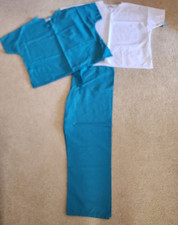 FUNDAMENTALS White Swan Medical Scrub set, Two -2XL TOPS  One Pair XL Pants NEW