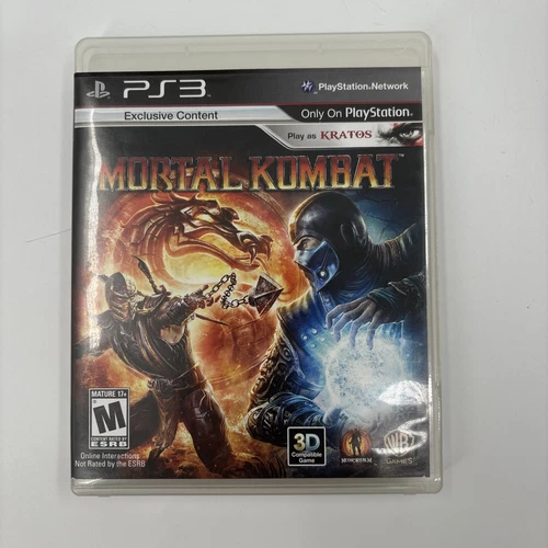 Mortal Kombat Ps3. Complete in good condition.