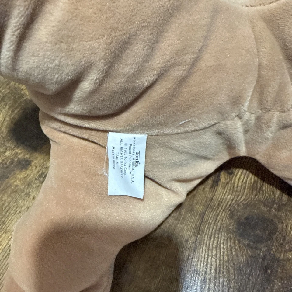 12" DE COLECCIÓN LIBRA CACHORROS PURRIES RAYAS PELUCHE GATITO GATO PELUCHE TONKA Foto 3 de 4