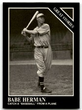 1991 CONLON COLLECTION TSN BABE HERMAN CINCINNATI REDS #169