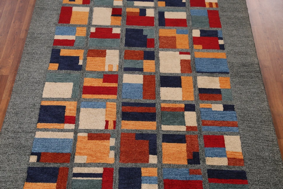 High-quality Modern Rug Wool Hand-tufted 5x8 ft - Image 4 of 4