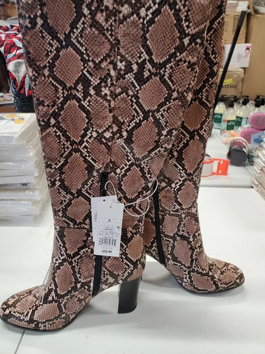 A new day knee high boots sale