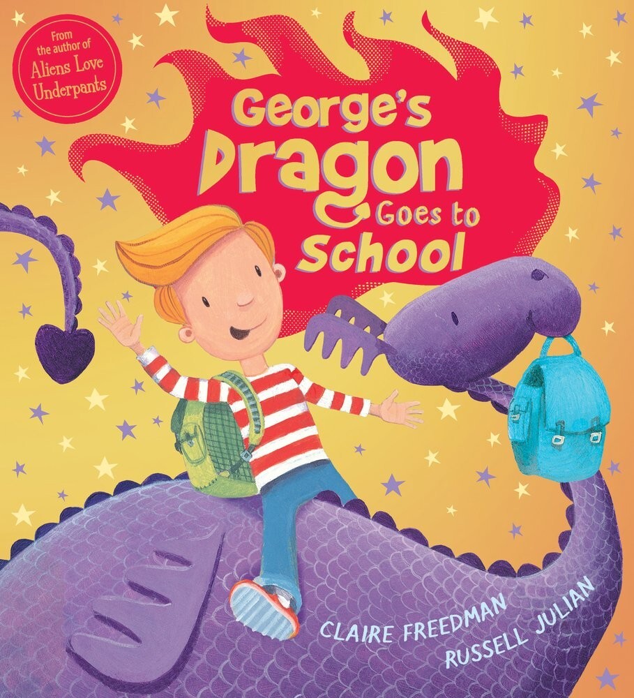 George's Dragon Goes to School by Claire Freedman (Paperback) New Book