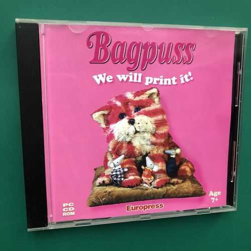 BAGPUSS (PRINT IT) Kids Fun Activity PC CD-ROM Professor Yaffle Windows 95/98/XP - 第 1/7 張圖片