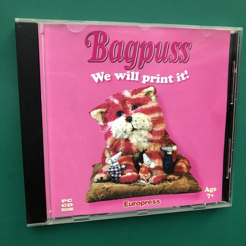 BAGPUSS (PRINT IT) Kinder Spaß Aktivität PC CD-ROM Professor Yaffle Windows 95/98/XP - Bild 1 von 7