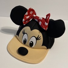 2025 Disney Parks Minnie Mouse Mesh Hat Baseball Cap Adjustable Mesh