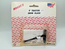 ---Moore’s Farm Toys 1/64 scale 9’ Tractor Snow Blade – black