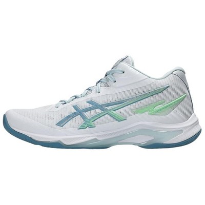 ASICS NETBURNER BALLISTIC FF MT 4 Volleyball Shoes Men's White Blue 1051A090-102